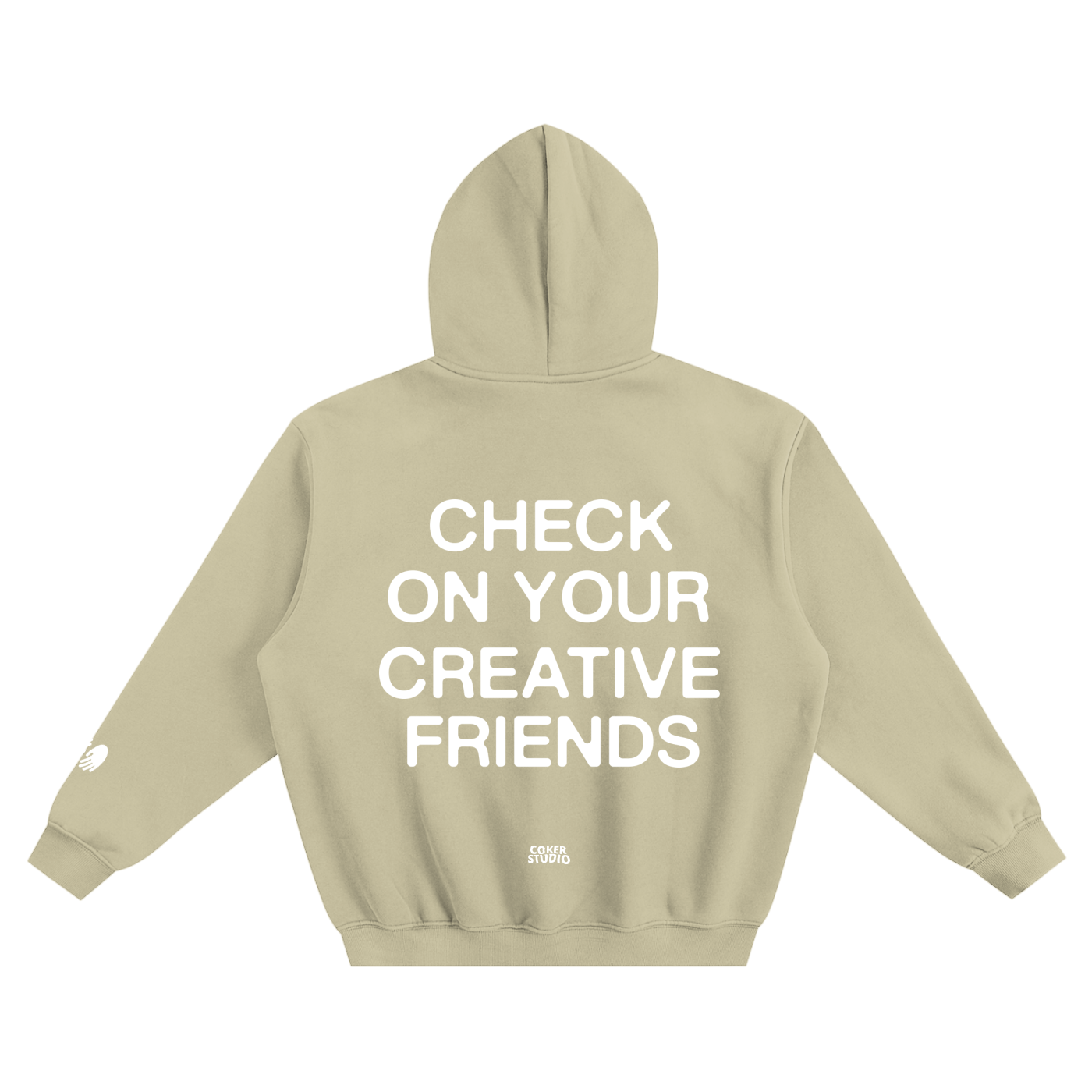 Check On Your Creative Friends Hoodie