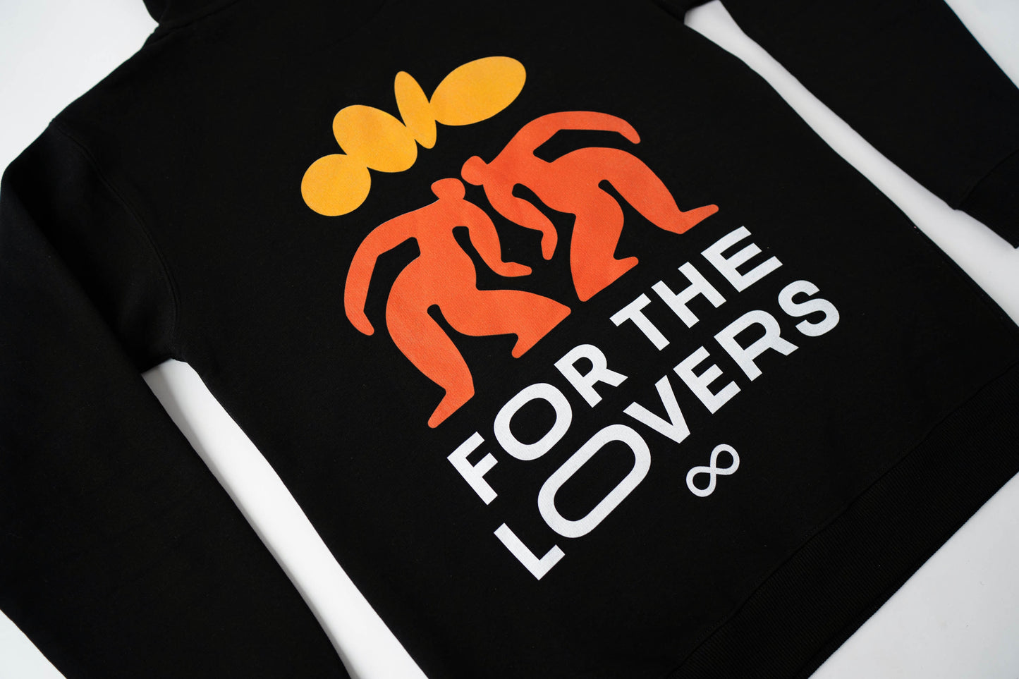 FOR THE LOVERS Hoodie (Black)